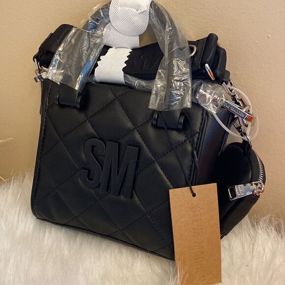 NWT Steve Madden (BBABI) Satchel Crossbody Bag w/Air Pod Case *Limited Edition* - Picture 5 of 15